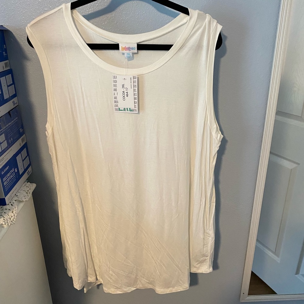 Brand New Cocoa Tank by LulaRoe